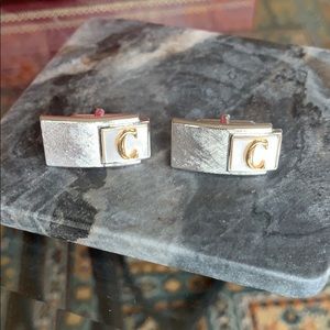 Swank Silver Cufflinks